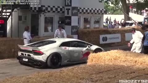 Best of Drift Cars at Festival of Speed 2019_ 2JZ Supra MK5_ Mad Mike_ Lamborghini_ GT86 Ferrari V8