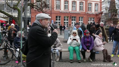 Demo für den Frieden - Frankfurt 04.02.2023