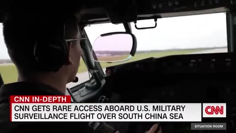 Hear Chinese warning to US plane in midair over South China sea