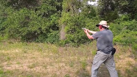 Slow Motion .44 Magnum pistol