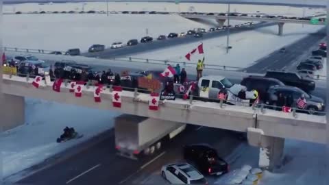 Trucker Convoy In Ottawa Canada Ignites The Spirit Of Freedom In The People
