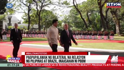 Pagpapalawak ng bilateral na relasyon ng Pilipinas at Brazil, inaasahan ni PBBM