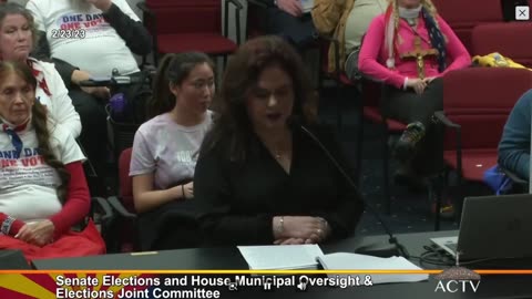 EXPLOSIVE testimony today at the Sen. Elections and House O/sight hearings by Jackie Berger