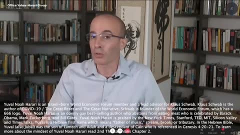Yuval Noah Harari | "Ideally the Response to COVID Should Be the Establishment of a Global Healthcare System. COVID Legitimizes the Deployment of Mass Surveillance Even In Democratic Countries and It Makes Surveillance Go Under Your Skin."