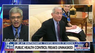 CDC Tracking the Unvaccinated: Dr Jay Bhattacharya w' Laura Ingraham