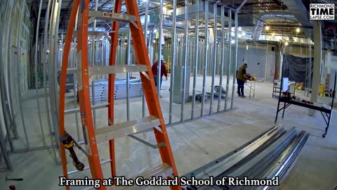 Steel Stud Framing Time Lapse