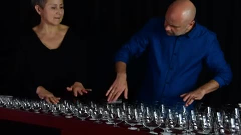 HIGHLY TALENTED KAROL SZYMANOWSKI PLAYED ON THE THEREMIN & THE GLASS HARP