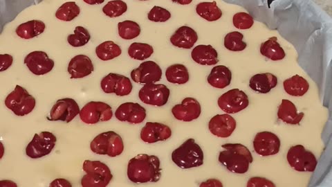 Cherry Pie ready for baking