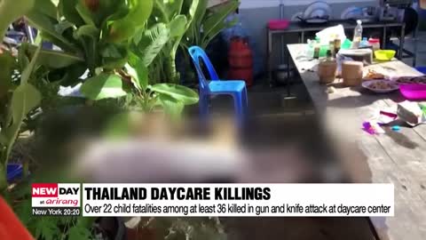At least 36 killed in Thailand gun and knife attack at daycare center