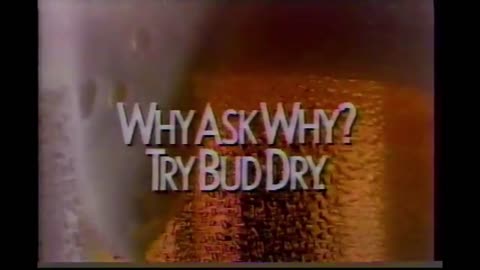 Bud Dry Beer Commercial (1991)