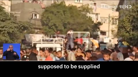 Israel Public News Station Video Shows Hamas Beating Civilians Seeking Humanitarian Aid