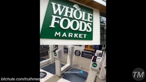 ID SCAN REQUIRED TO ENTER AMAZON WHOLE FOODS – EVERY MOVE TRACKED – FUTURE USE: NO VAX = NO ENTRY