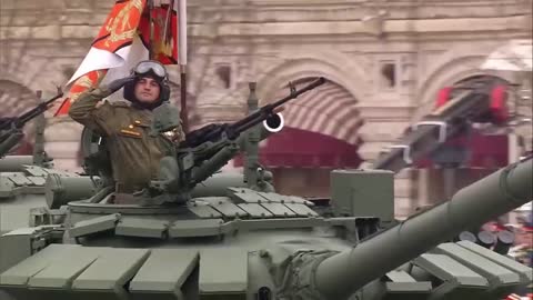 THE END OF WWII MILITARY CELEBRATION ON THE RED sQuare 2021