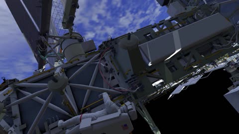 U. S. Spacewalk 89 Animation