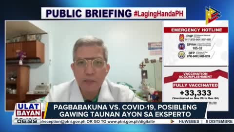 Pagbabakuna vs. COVID-19, posibleng gawing taunan ayon sa eksperto