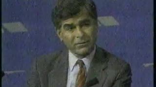 April 24, 1988 - Democrats Michael Dukakis and Jesse Jackson Debate