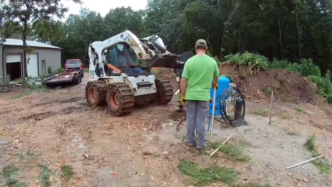 Well House Construction, Day 1