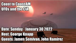 COAST TO COAST AM, 2022-01-30 UFOS AND THE CIA