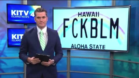 Based Hawaiian Tells Marxist Sympathizers To Kick Rocks Over 'FCKBLM' License Plate