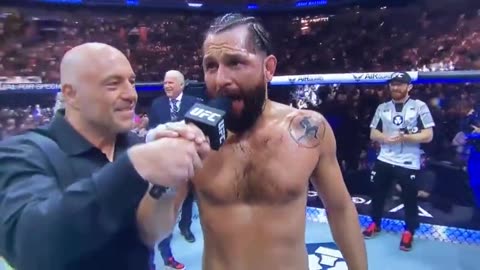UFC Legend Jorge Masvidal Gives Shout-Out to Trump, Leads Audience in 'Let's Go Brandon' Chants