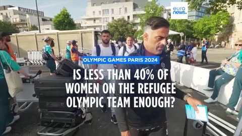 Paris 2024: Is less than 40% of women on the Refugee Olympic Team enough?|News Empire ✅