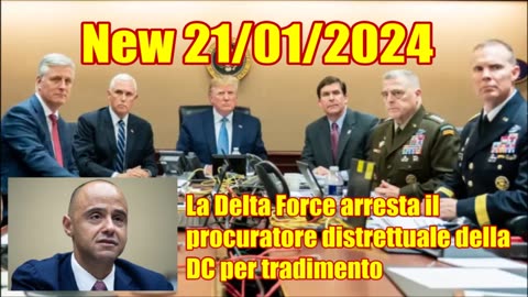 NEW 21/01/2024 La Delta Force arresta il procuratore della DC per tradimento