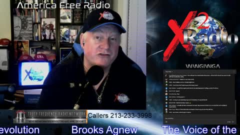 Brooks Agnew live on America Free Radio 2019-12-8