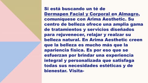 El mejor Dermapen Facial y Corporal en Almagro