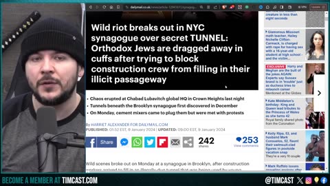 Jewish Men Built SECRET TUNNEL UNDER NYC, INSANE Video Shows Jewish Men FIGHTING COPS To SAVE Tunnel