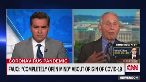 Fauci Now Says A Lab Leak Could Still Be Considered As Coming From Natural Origins