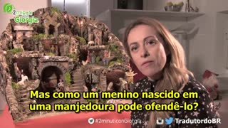 Giorgia Meloni e a revolução do Presépio