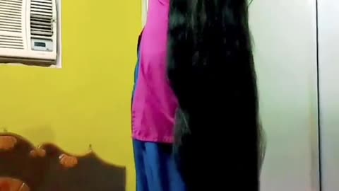 The very long hair record holder real rapunzel. ❤️--Long hair beautiful slo
