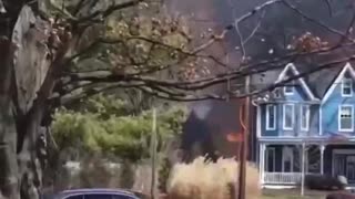BREAKING !! MASSIVE GAS TANKER CRASHES IN MARYLAND AND EXPLODES INTO FIREBALL KILLING THE DRIVER !!