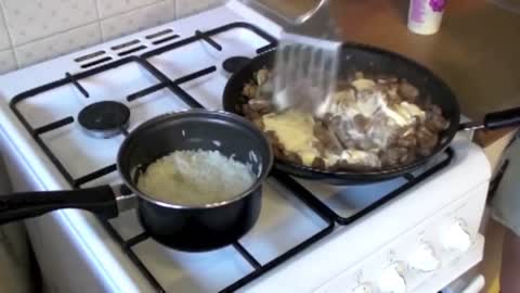 How to make Beef Stroganoff - Russian Cuisine - Бефстроганов из говядины