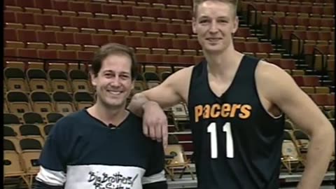 1990 - NBA Star Detlef Schrempf & TV Journalist Ken Owen for Big Brothers