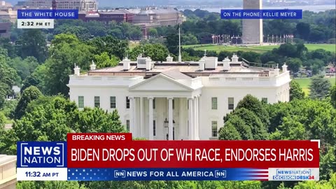 Trump reacts to Biden dropping out of 2024 race | NewsNation Now| U.S. NEWS ✅