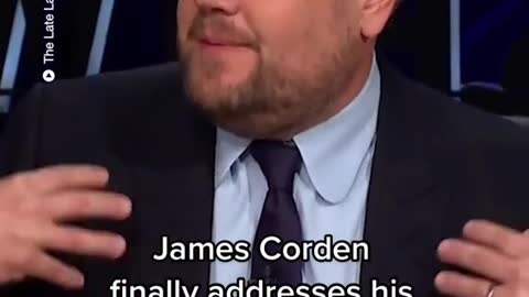 James Corden finally addresses his restaurant scandal
