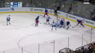 Auston Matthews Maple Leafs - Rangers 413 NHL Highlights 2023