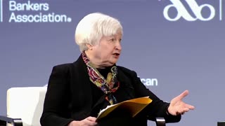 TREASURY SEC. YELLEN: The economy is doing "very well."