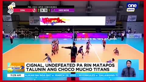 Chery Tiggo, may isang panalo na sa pool A ng PVL 2022