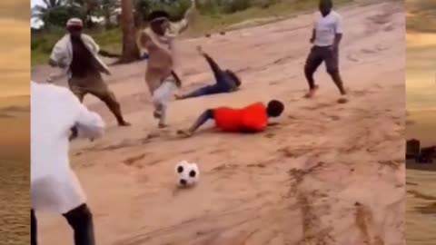 Funny videos that will make you laugh-guy slips after dribbling pass 3 guys😂😂😂