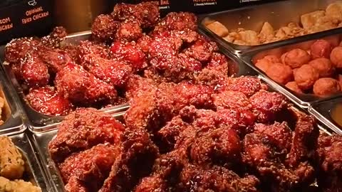 We found a KOREAN FRIED CHICKEN BUFFET