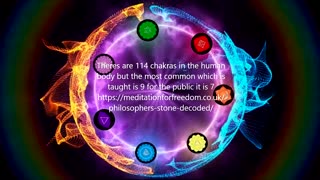 Theres are 114 chakras in the human body - why are you only taught about 7