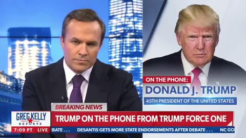 TRUMP: “I got charged for telling people to watch Newsmax” Greg Kelly