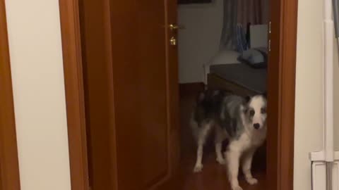 Every day I go to bed, he opens the door