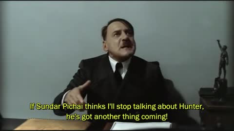 Hitler Reacts To YouTube Banning Hunter Biden Because I Got High Video