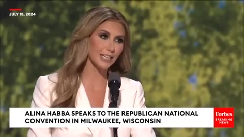 Alina Habba Lauds Donald Trump At The RNC, Celebrates 'The Future He Is Creating'