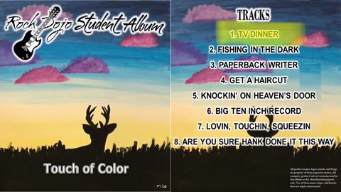 Rock Dojo: Student Album #21 "Touch of Color" Full album