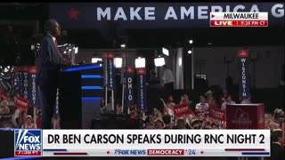 Ben Carson at the RNC 2024