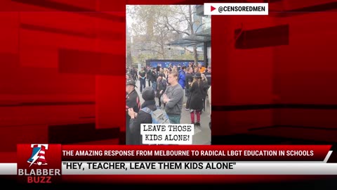 The Amazing Response From Melbourne To Radical LBGT Education In Schools